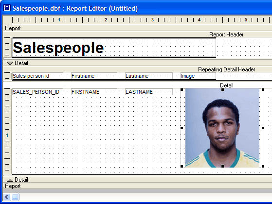 Report With Image Design